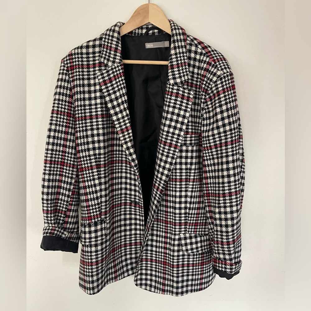 ASOS houndstooth blazer